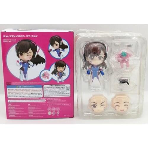 Overwatches D.Va 847 Figures Song Hana Animes Classic Skin Edition Two Faces Action Figures Collectable Model Doll Toy Gift Kids