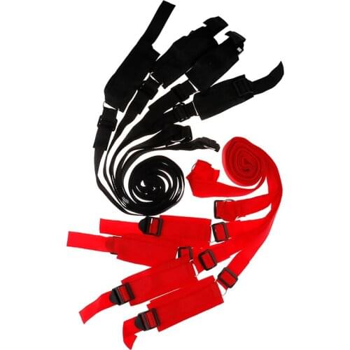 Sex Products Under Bed BDSM Bondage Restraint System Fetish Sex Adult Games Set Wrists Ankle Cuffs Erotic Sex Toys For Couples