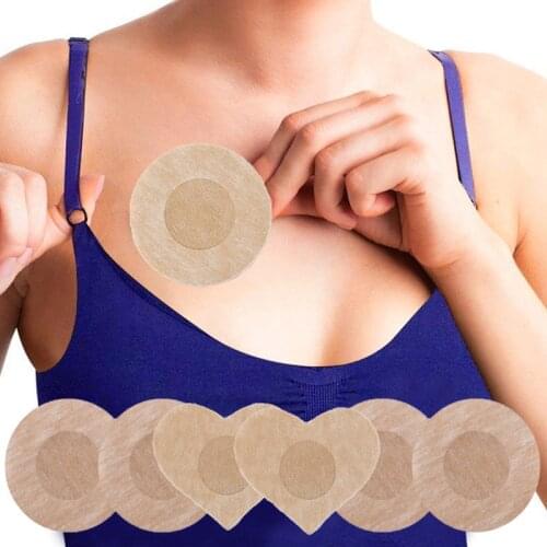 10/50Pcs Womens Invisible Breast Lift Tape Overlays on Bra Nipple Stickers Chest Stickers Adhesivo Bra Nipple Cover Accessories