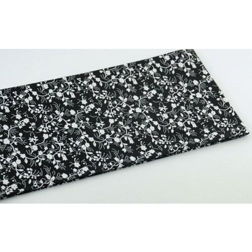 1 piece cotton fabrics sewing clothes printed floral designs 50cmx50cm home textile quilting patchwork pre-cut fat quarter