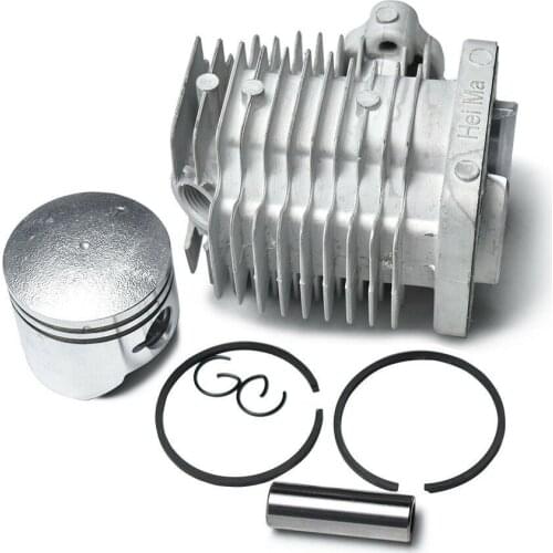 44mm Cylinder Head 12mm Piston Kit Pin Bearing Rings For 2 Stroke Kids ATV Pocket Bike Motorcycle Mta1 Mta2 M Ck02