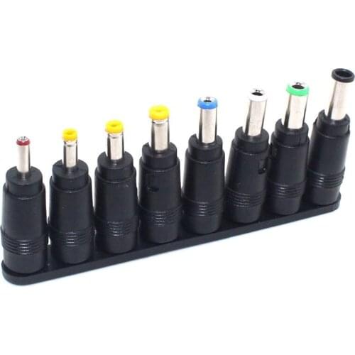 8pcs/Set 5.5x2.1mm Universal Male Jack connector For DC Plug AC Power Adapter Computer Cables Connectors Notebook Laptop