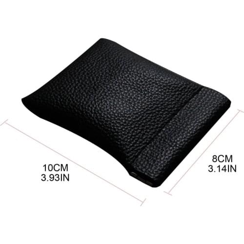 PU Leather Coin Purse Earbuds Earphone Holder Pouch Wallet Change for Women Men 20CA