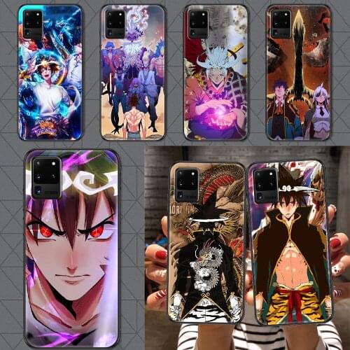 The God of Highschool Phone case For Samsung Galaxy Note 4 8 9 10 20 S8 S9 S10 S10E S20 Plus UITRA Ultra black 3D hoesjes