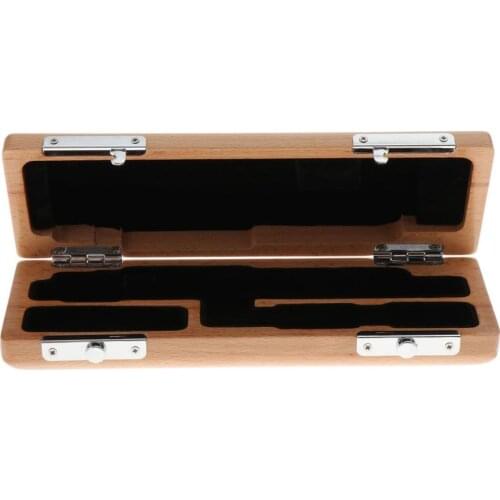 Wood Piccolo Case Box Holder Protector Key C Piccolo Instrumental Accessory