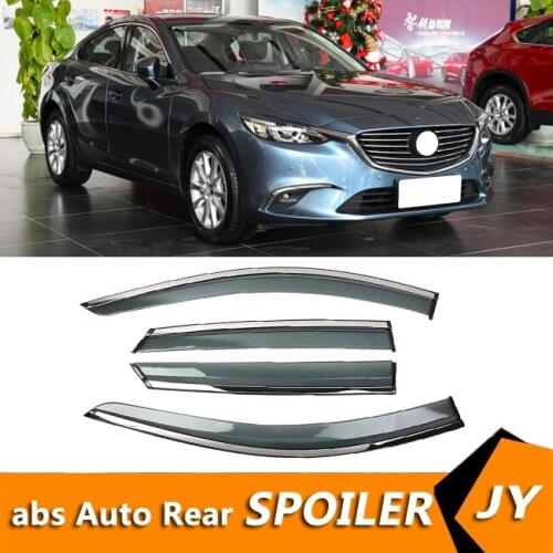 For Mazda Atenza 2017-2018 Window Visor Vent Shades Sun Rain Deflector Guard For s Auto Accessories 4PCS/SET