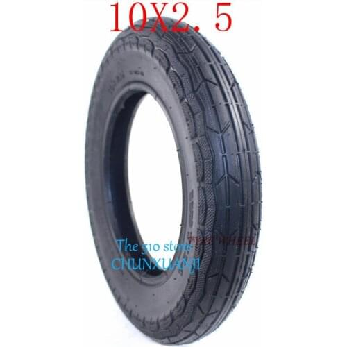 Hot sell 10x2.50 10 inch Pneumatic Tire for Electric Scooter and Speedway 3 with inner tube 10x2.5 inflatable Tyre