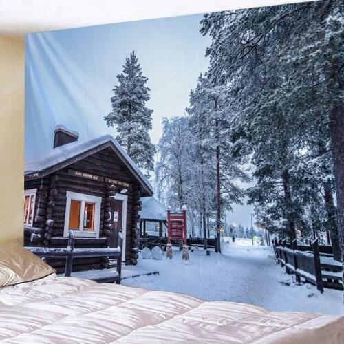 Creative 3D Printing Concise Mountain Pattern Tapestry Wall Hanging For Home Decoration Living Room Bedroom Wall Art Large size