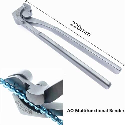 AO Multifunctional Bender combination bending pliers for 2.0mm-2.4mm plates veterinary orthopedic instruments