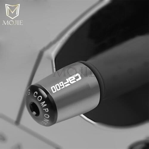 Motorcycle Accessories 7/8" 22MM Handlebar Hand Grips Handle Bar End Cap For Honda CBF600/SA CBF 600 SA 2006-2013 2012 2011 2010