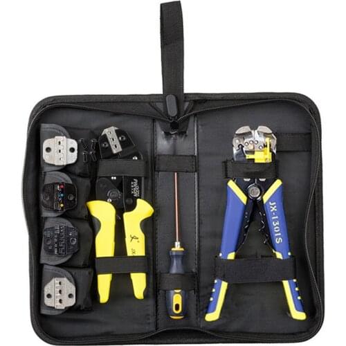 New Crimping Tool Set Multifunctional Wire Stripper Set Professional Wire Crimpers Engineering Ratcheting Terminal Pliers Cutter