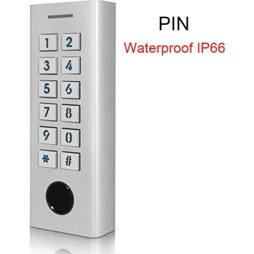 Password Door Entry M40 PIN Keyless Door Lock Waterproof Fingerprint Access Control Cheapest Standalone Keypad Finger