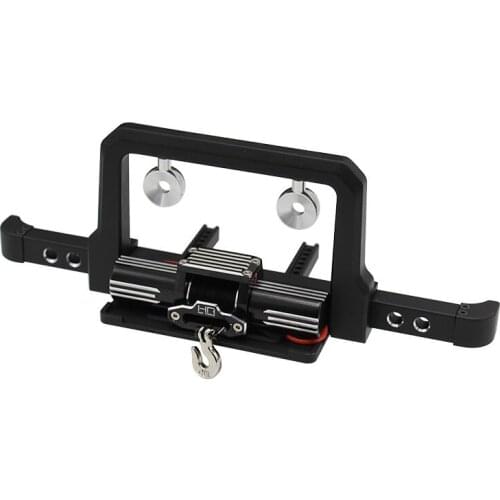 Front bumper anti guard for Traxxas TRX4 TRX-4 1/10 rc car (choose if include double motor winch)