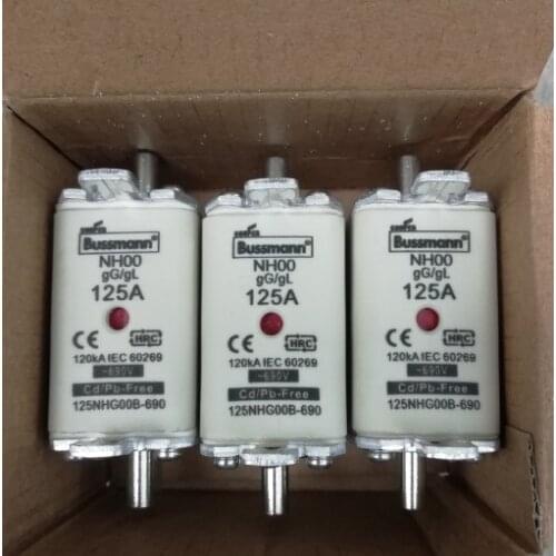 Fuses: 125NHG00B-690 125A 690V NH00 gG gL / 100NHG00B 125NHG000B 160NHG00B / 100NHG0B 125NHG0B 160NHG0B / 160NHG1B-690