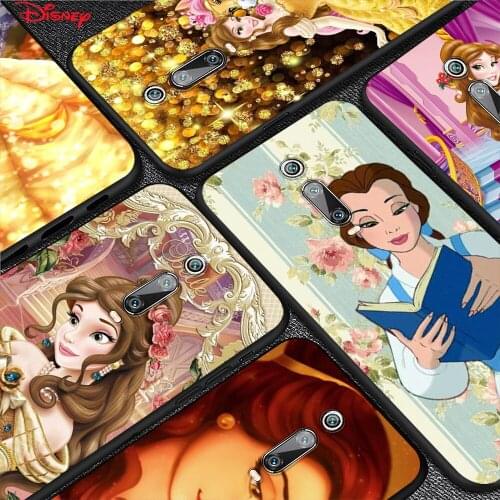 Disney Belle Princess Silicone Cover For Xiaomi Redmi 9T 9 9C 9A 9AT 9i 8 8A 7 6 Pro 7A 6A 5 5A 4X Plus Phone Case