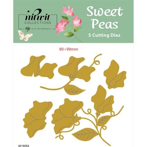 Sweet peas Metal cutting dies cut die mold card Scrapbook paper craft knife mould blade punch stencils