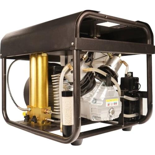 TUXING 4500PSI 300Bar PCP Air Compressor High Pressure Pump Auto Stop Built-in Water Cooling Filter for Diving Rifle Tank Scuba