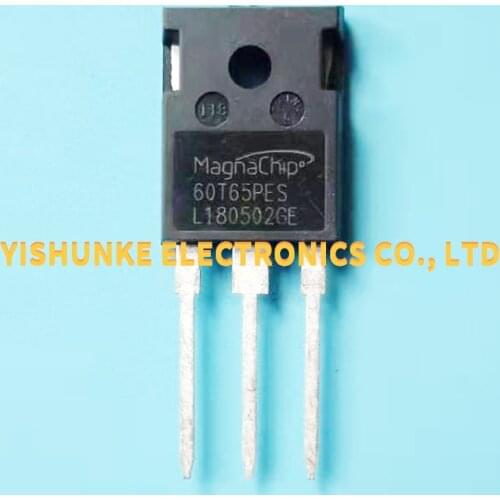 10Pcs MBQ60T65PESTH MBQ60T65PES 60T65PES 60T65FDSC TO-247 60A 650V High Speed Fieldstop Trench IGBT