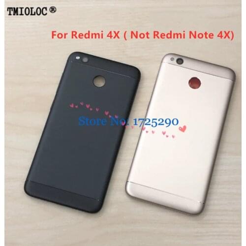 New Back Rear Battery Housing Door Cover For Xiaomi Redmi 4X Battery Door