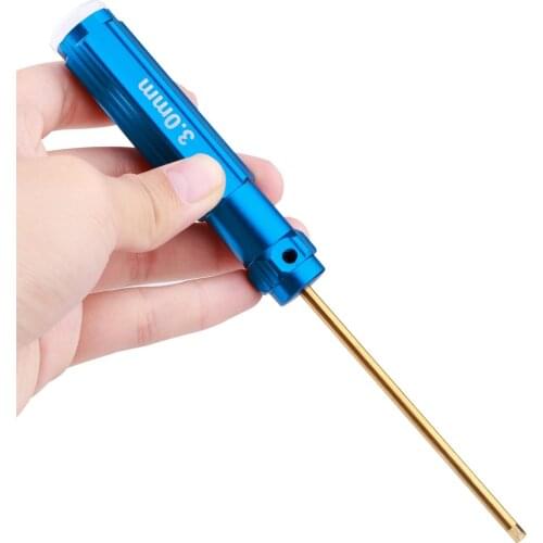 4PCS Hex 1.5mm 2mm 2.5mm 3mm for RC Hobby Model Car/Heli HSP Alloy Aluminum Tools Kits Screwdrivers Key Driver Tool Set