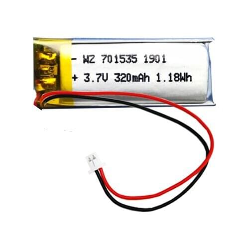 701535 701555 320MAH3.7V night light water meter reading pen point mole pen rechargeable lithium battery