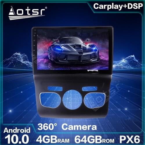 Android 10.0 4GB+64GB PX6 Android Screen Car GPS Navigation For Citroen C4 2010-2016 Car Radio Multimedia Auto Stereo Head Unit