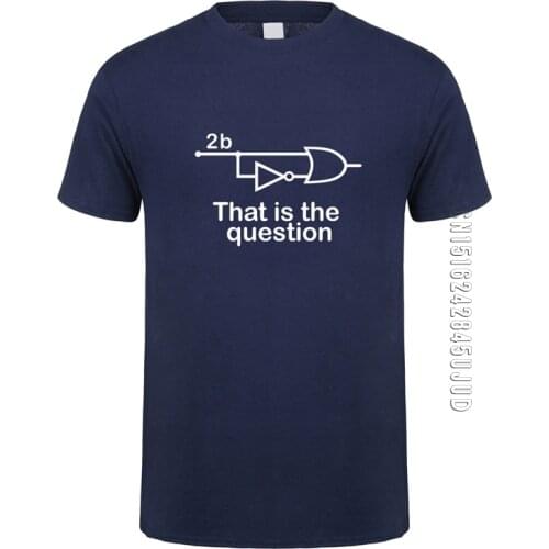 Funny To Be Or Not To Be Electrical Engineer T Shirt Men Cotton O-neck Short Sleeve Tops Tee Man T-shirt