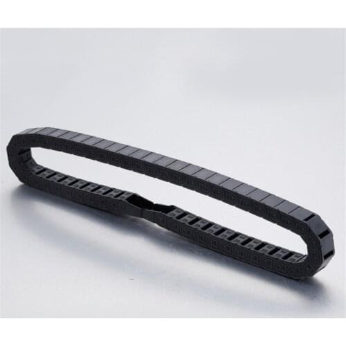 Cable Chains 18x50 mm Semi-closed Inside Openable Plastic Towline Transmission 18*50 Drag Chain for Machine