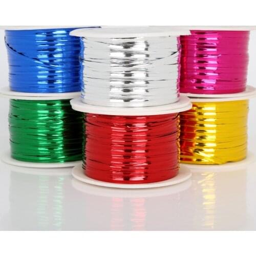 Candy color Twist Tie Wire Gift Packaging Rope Wire For Cake Pops Sealing Cello Bags Lollipop Gifts Package(100 Yards/roll)