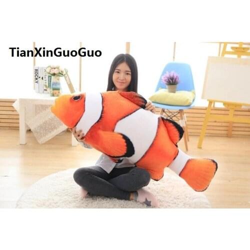 Creative toy pillow Clown fish pillow washable sleeping pillow large 120cm plush toy birthday gift w2622