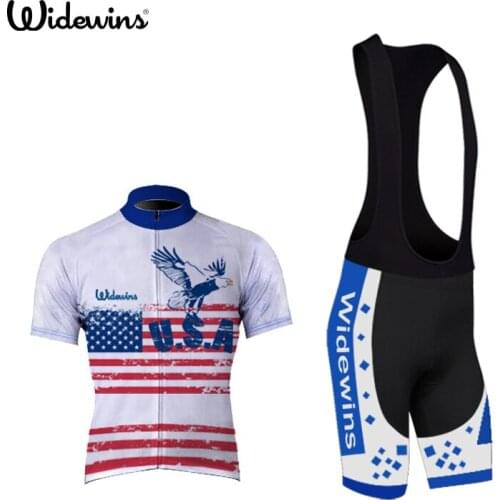 HOT Men MTB Cycling Clothing Summer bike Jersey Red White Star Outdoor Sports Pro team ropa Bicycle Top wear 5017