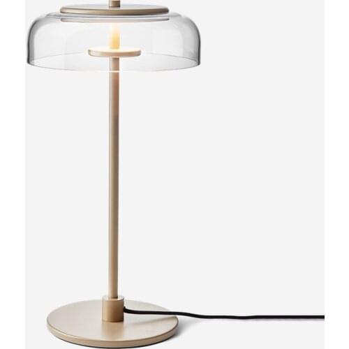 Nordic Led Table Lamp Modern Gold Iron Desk Lamps For Living Room Bedroom Study Decor Home Table Lamp Glass Standing Lamp