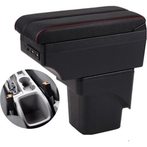 For Ford Focus 2 Mk2 armrest box central content box interior Armrests Storage car-styling accessories part with USB