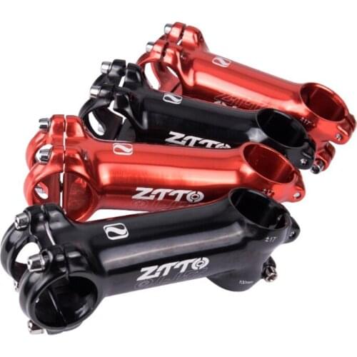 ZTTO MTB Road Bike Bicycle 17 Degree Polished Bicycle Stem 90mm 100mm High Strength Lightweight 31.8mm AL6061
