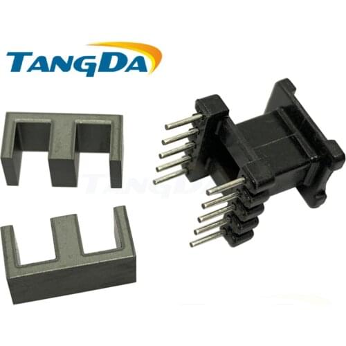 Tangda EE13 core EE Bobbin magnetic core + skeleton soft magnetism ferrites magnetic core 5+5pin SMPS RF 10P Transformers AG