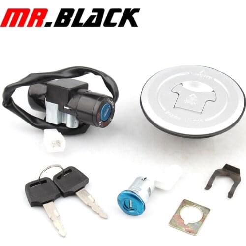 Motorcycle Ignition Switch Lock Fule Gas Tank Cap Seat Handle Locks for Honda CBR125 CBR 125 2004-2010 2009 2007 2006 2005