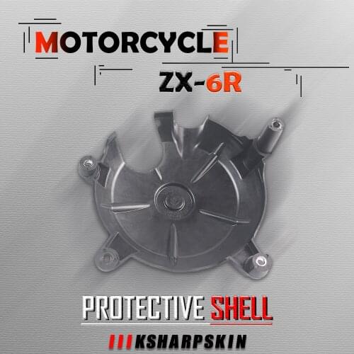 Motorcycles Engine Cover Protection Case For Kawasaki ZX-6R ZX6R 2009-2016 Anti-collision protective shell engine protection