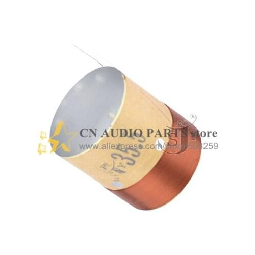 1 piece ID: 35.5mm (1 3/8") white aluminous 8 ohm woofer bass loudspeaker horn speaker voice coil