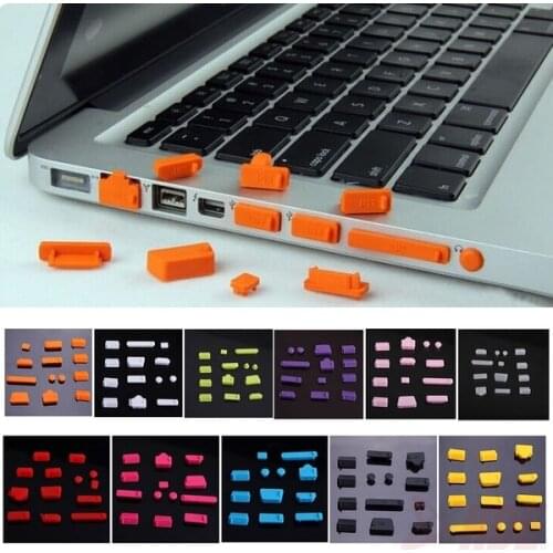 13pcs/set Silicone Anti-Dust Port Plug Cover Stopper Protector For Laptop Notebook Laptop Dust Plug