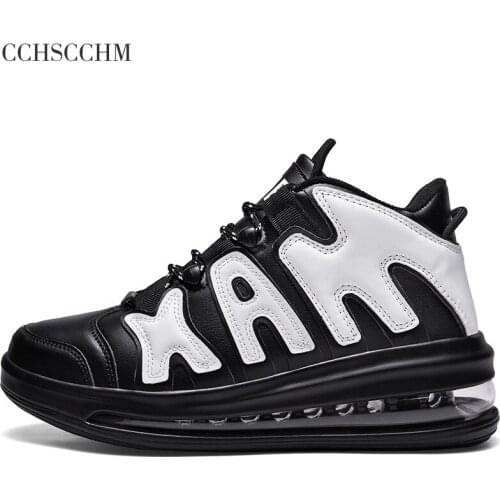 2020 Fashion Unisex Sneakers Men Causal Shoes Air Cushion Breathable Male Hip Hop Footwear Plus Size 36~46