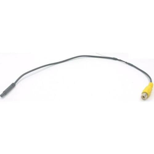 ANSHILONG 4 Pins Female Plug Connector to RCA AV Video Cable 1.3ft for DVR Rear Camera Cable