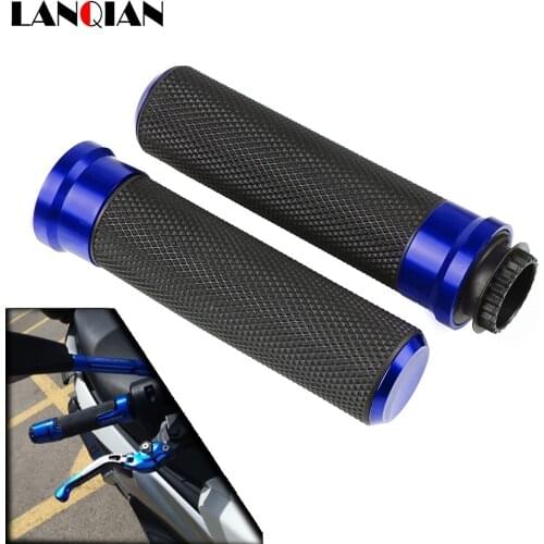 Motorcycle Accessory Poignee Moto Aluminum Hand Grip Aluminum Plastic For yamaha nmax fz6n aprilia rs 50 yamaha fz16 pw 80