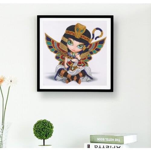 DIY Diamond Painting 5D Special Wing Shaped Diamond Painting Embroidery Rhinestone Crystal Cross Craft Stitch Kit Decoration