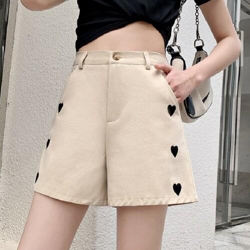 Женские шорты с высокой талией AUFYSO China At AliExpress