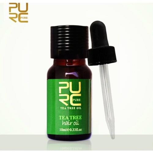 Tea tree hair Oil hair treatment for dry and damaged hair hot sale moisturizes hair and best for skin care