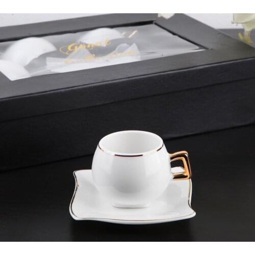 DOLBOVI 6 Personality Porcelain Turkish coffee cup cup Pad Set (PE-6721) PT2 mug кружка coffee cup cup