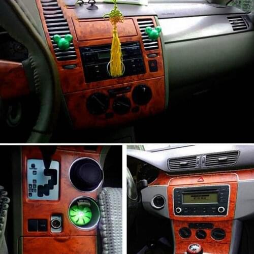 Glossy Wood Grain Car Film Sticker Car Styling Waterproof Auto Vinyl Film Decoration DIY Wood Grain Textured Car Decal Sticker