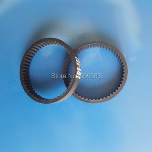 GT2 timing round belt 6mm width 80mm length rubber with glass fibre closed loop sell 5pcs by one pack