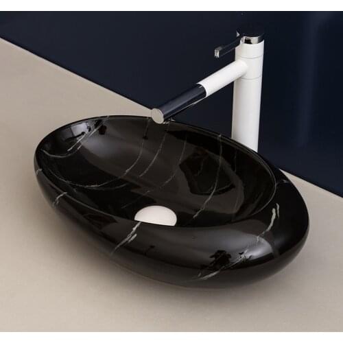 Bathroom ceramic counter top sink wash basin europe art basin lavabo ceramic wash basin bathroom sink