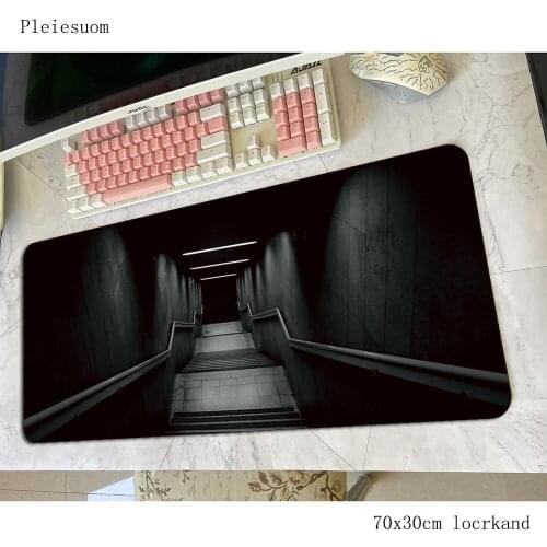 Stairs mousepad locrkand 700x300x4mm Computer mouse mat gamer gamepad Mass pattern home gaming mousemat desk pad office padmouse
